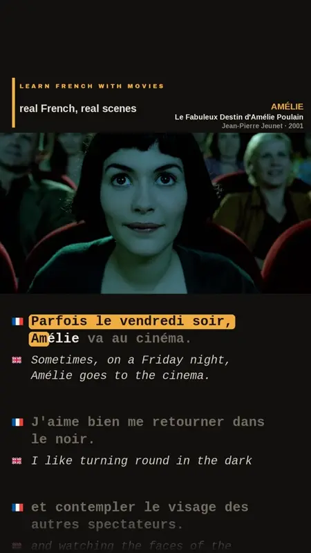 Learn French with Amélie